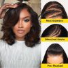 Spiral Curls Brown Ombre 13x4 Lace Frontal