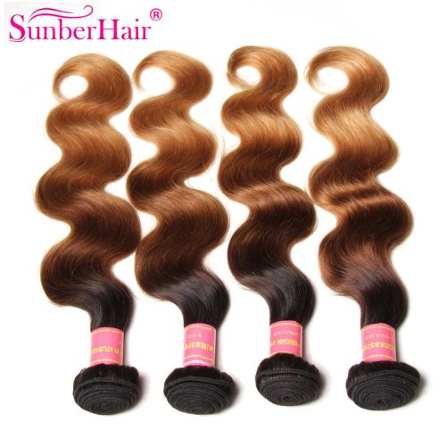 Ombre Blonde Brazilian Hair Ombre Brazilian Virgin Body Wavy Hair 443Pcs Blonde And Black Virgin Hair 872b093d bb48 4d42 898c a019960509e4