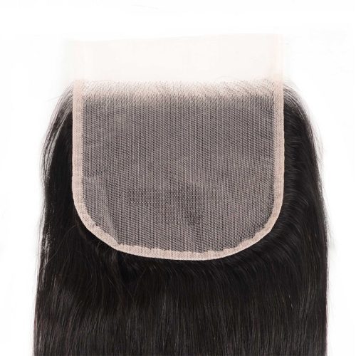 Sunber Hair Straight 5X5 Preuvian Transparent Lace Closure Hair Extension 8 18 inch 100 Human Remy 5