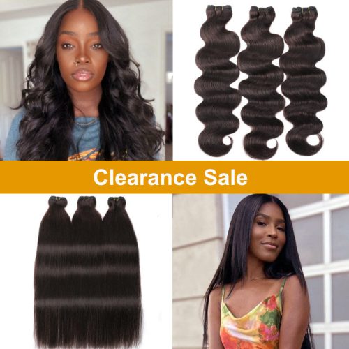 Sunberclearancesaleonvirginremyhumanhairweavemodelshow