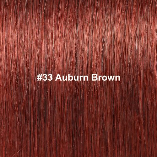 sunber Auburn Brown human hair weave 33 straight hair bundles color show