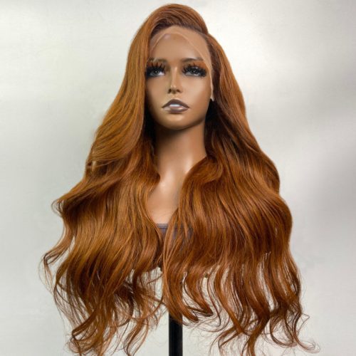 sunber hair ginger brown lace frontal wig body wave human hair wigs front show 2ad9dd25 3d09 4c4b 9c04 a721ff4d9720