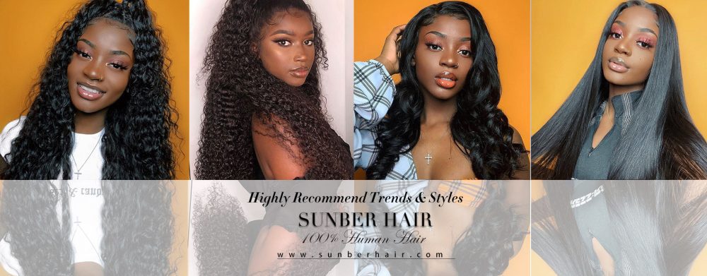 Sunber Hair Peruvian Virgin Hair Body Wave 3 Bundles With 4*4 Free Part Lace Closure